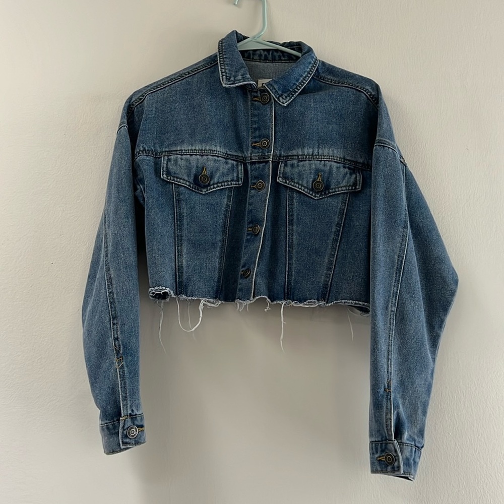 Cropped Denim/ Jean Jacket